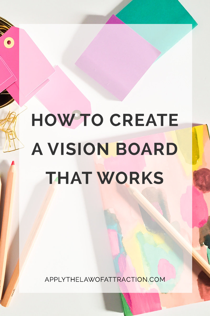 How to Create a Vision Board and a Vision Board Notebook - Manifesting Sage